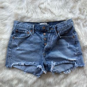AGOLDE Distressed Shorts size 25